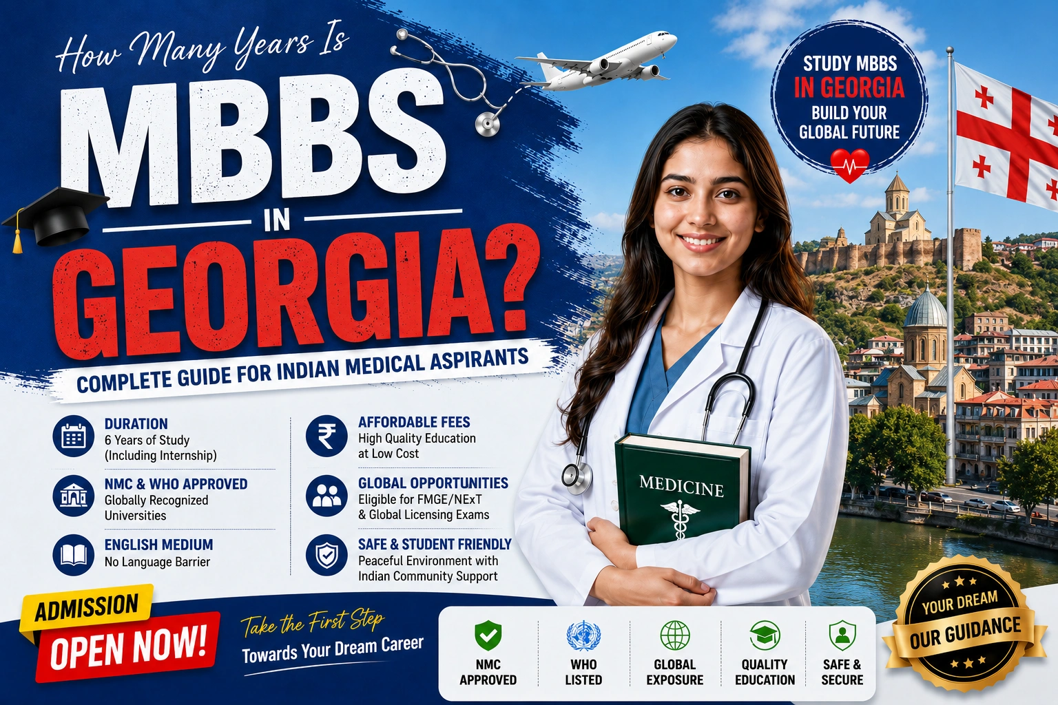 How Many Years Is MBBS in Georgia? Complete Guide for Indian Medical Aspirants